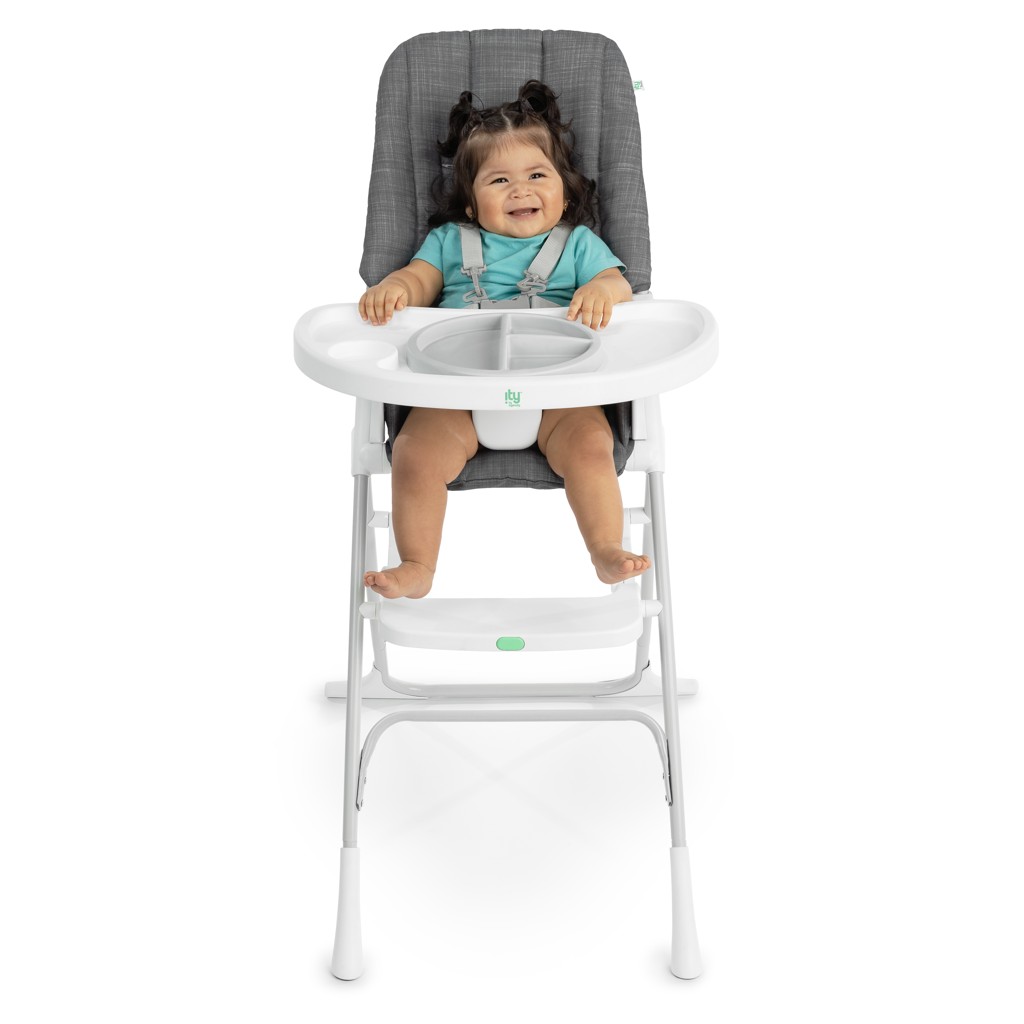 INGENUITY Židle jídelní skládací Sun Valley™ Grey 6m+ do 15 kg