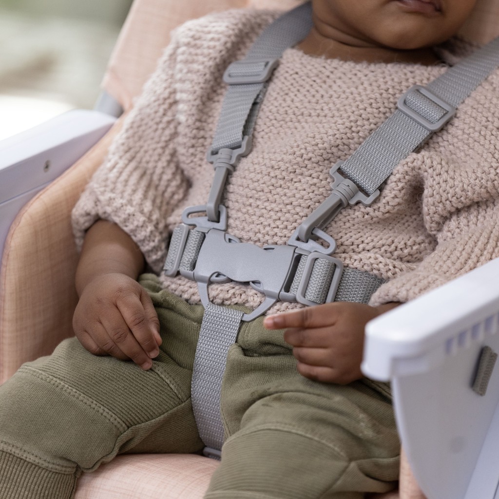 INGENUITY Židle jídelní skládací Sun Valley™ Pink 6m+ do 15 kg