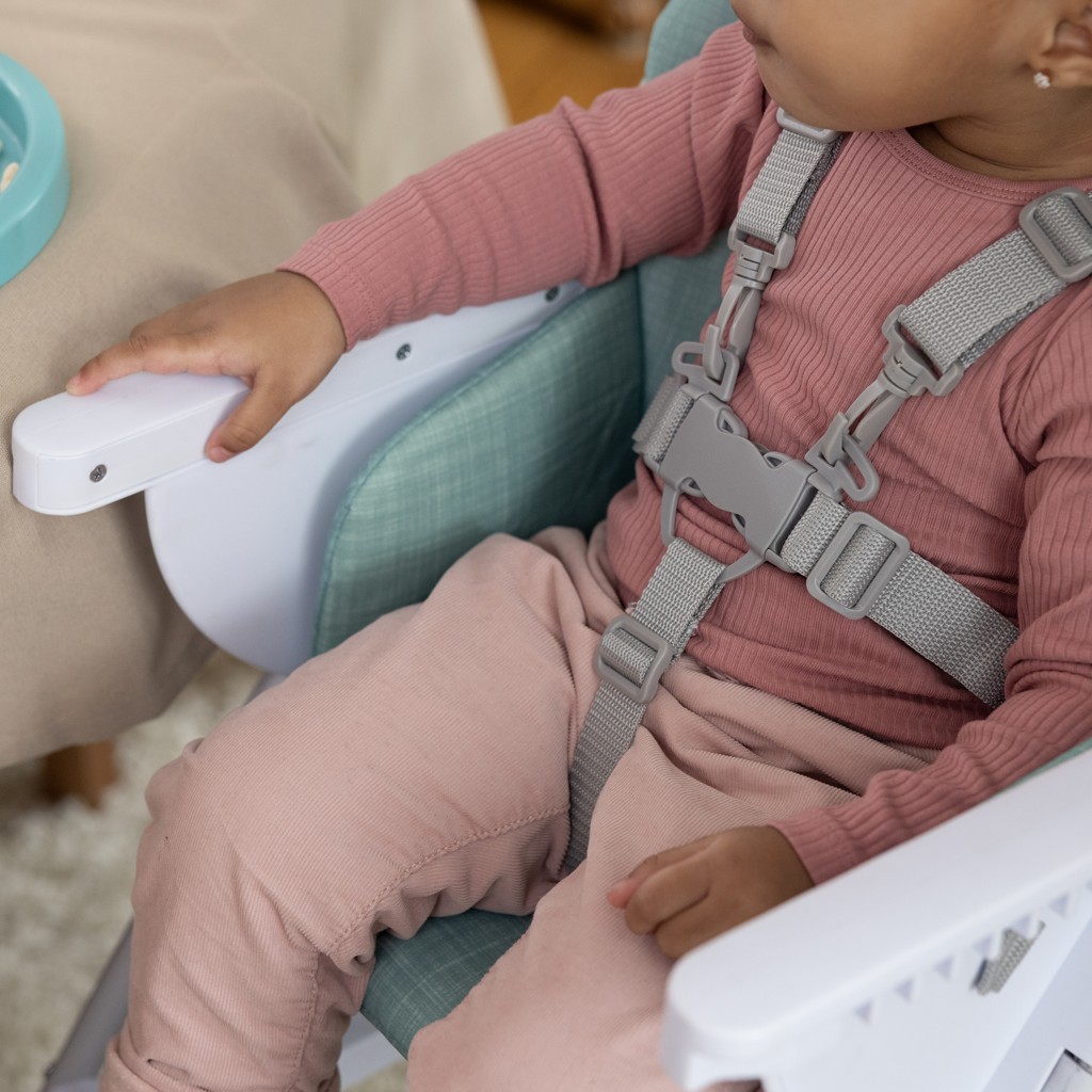 INGENUITY Židle jídelní skládací Sun Valley™ Teal 6m+ do 15 kg