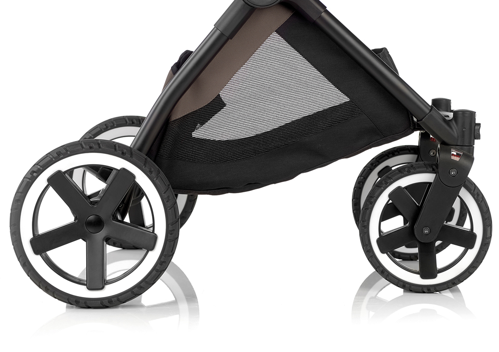 JANÉ Kočárek kombinovaný Crosslight + korba Micro Pro + autosedačka Koos i-size Dim Grey