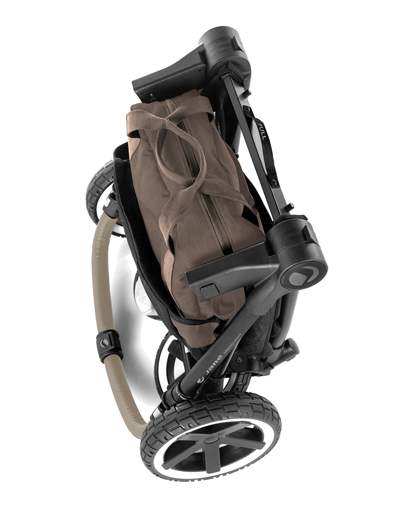 JANÉ Kočárek kombinovaný Crosslight + korba Micro Pro + autosedačka Koos i-size Dim Grey