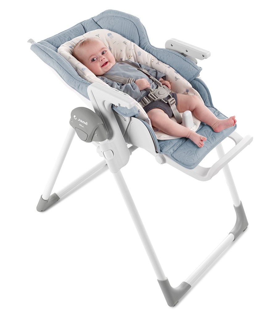 JANÉ Židlička jídelní Mila Glitter Nature Edition