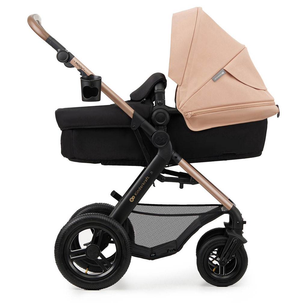 KINDERKRAFT Kočárek kombinovaný Moov 2 Air 3v1 Sand Beige