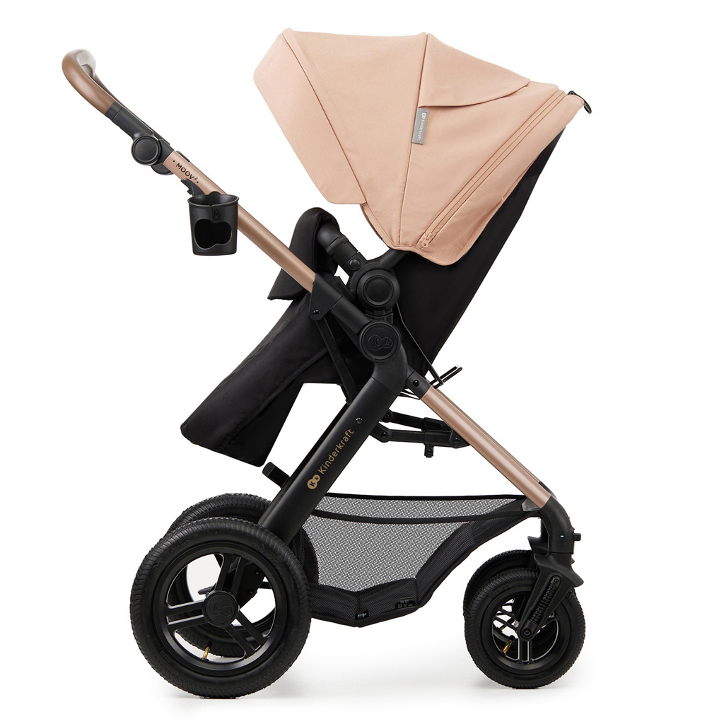 KINDERKRAFT Kočárek kombinovaný Moov 2 Air 3v1 Sand Beige
