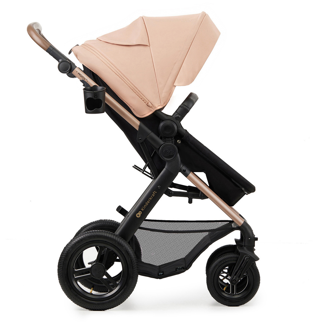 KINDERKRAFT Kočárek kombinovaný Moov 2 Air 3v1 Sand Beige