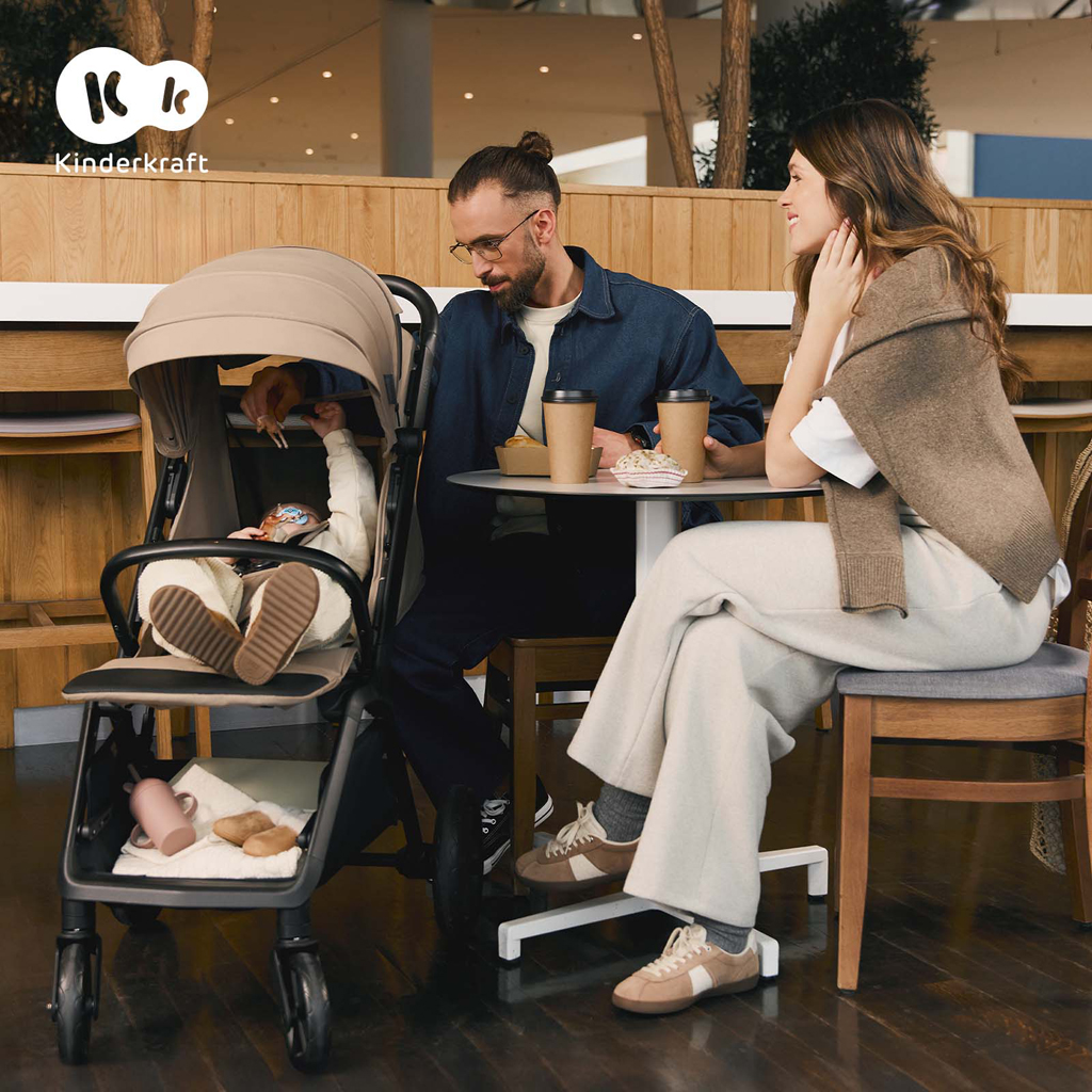 KINDERKRAFT Kočárek sportovní Loom Beige