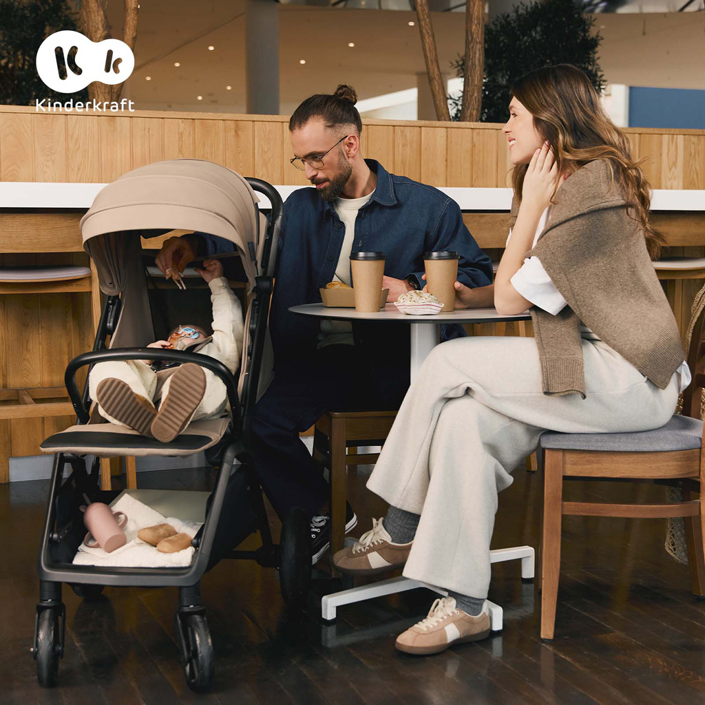 KINDERKRAFT Kočárek sportovní Loom Black