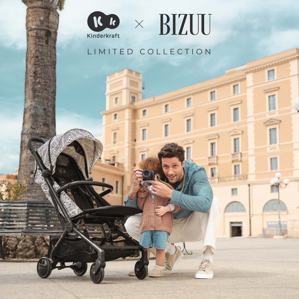 KINDERKRAFT Kočárek sportovní Pilot 2 Lunar Black Bizuu