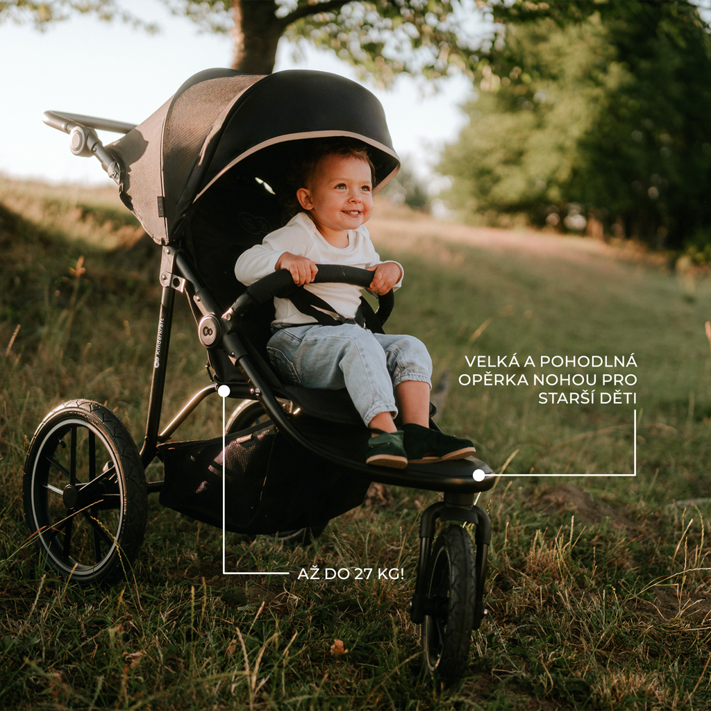 KINDERKRAFT Kočárek sportovní Helsi2 Grey