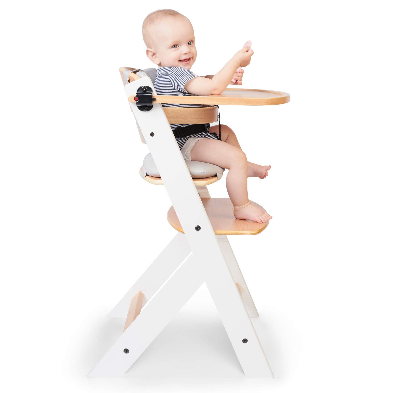 KINDERKRAFT Polstrování pro židličku Enock Grey, Premium