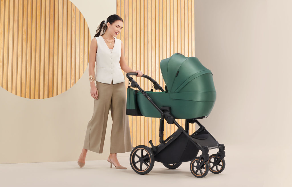 KINDERKRAFT SELECT Kočárek kombinovaný 3v1 Prime 2 Sandrose Beige, Premium