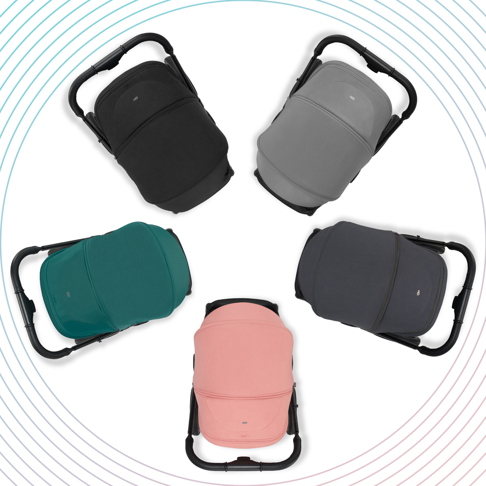 KINDERKRAFT SELECT Kočárek kombinovaný Nea 2v1 Ash Pink, Premium