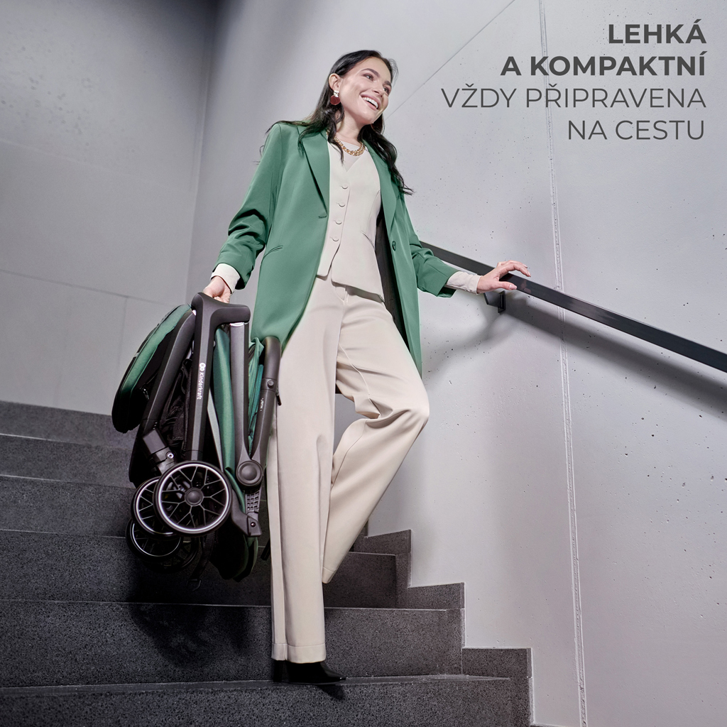 KINDERKRAFT SELECT Kočárek sportovní Nubi 2 Happy shapes