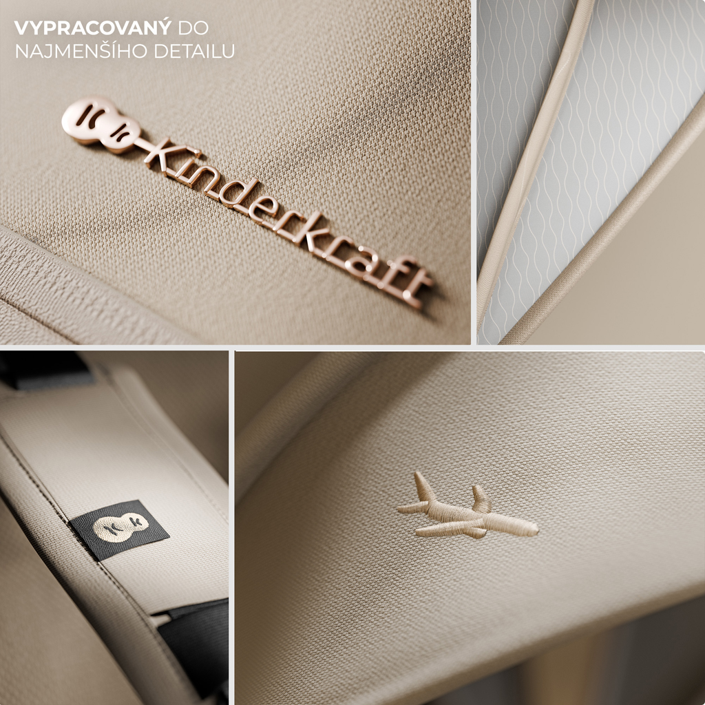 KINDERKRAFT SELECT Kočárek sportovní Pilot 2 Beige