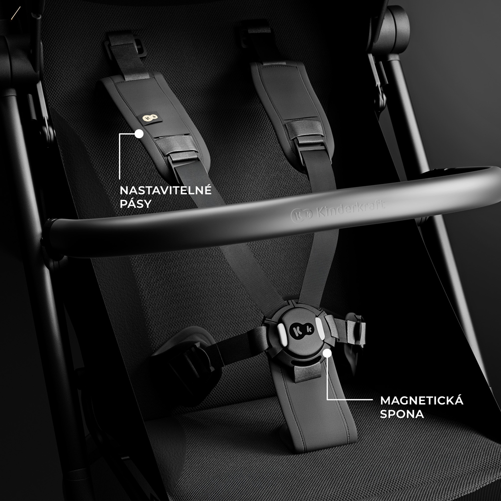 KINDERKRAFT SELECT Kočárek sportovní Pilot 2 Black