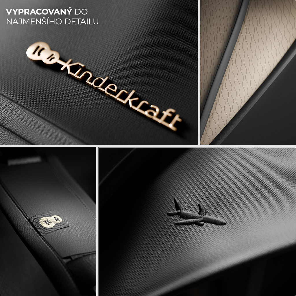 KINDERKRAFT SELECT Kočárek sportovní Pilot 2 Black