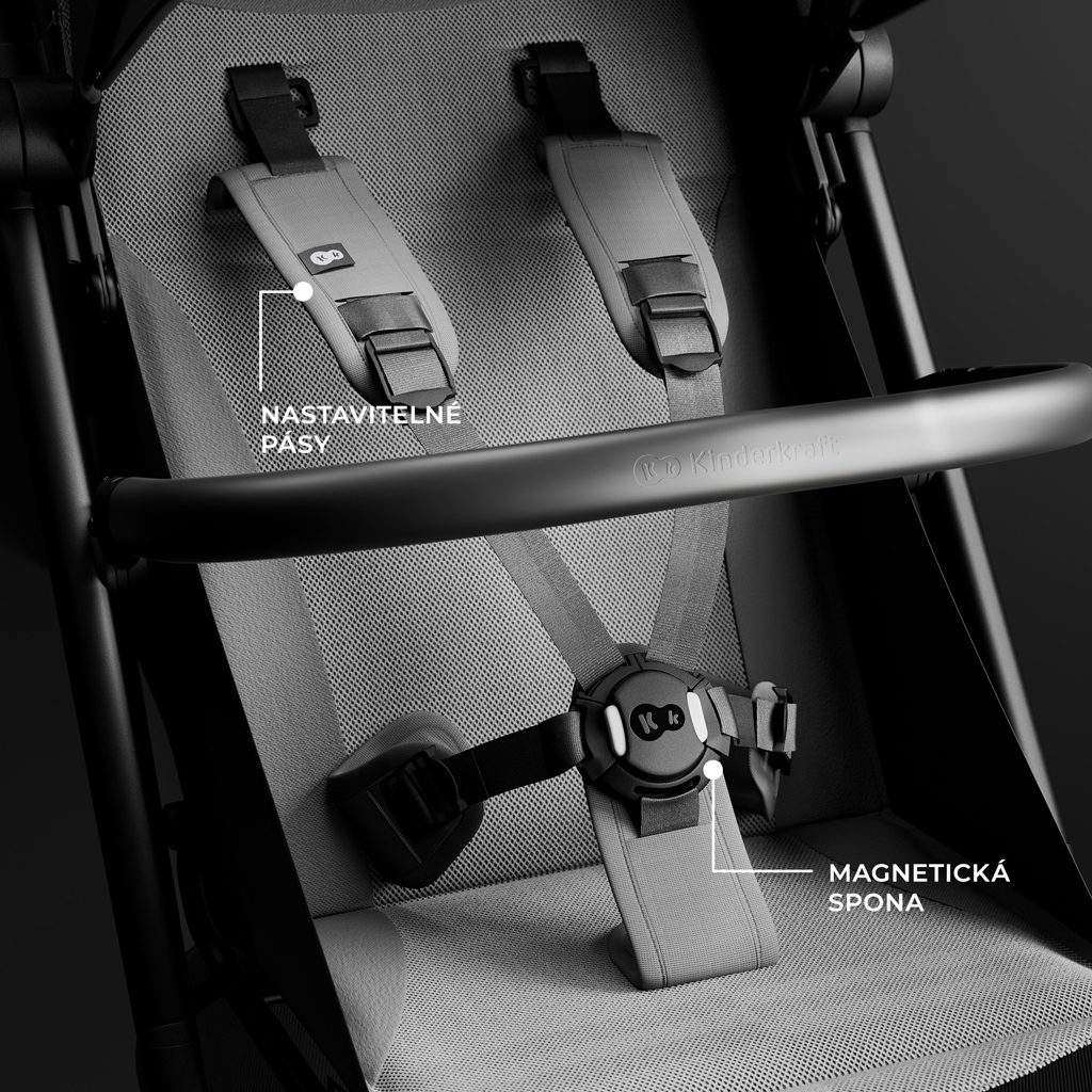 KINDERKRAFT SELECT Kočárek sportovní Pilot 2 Grey