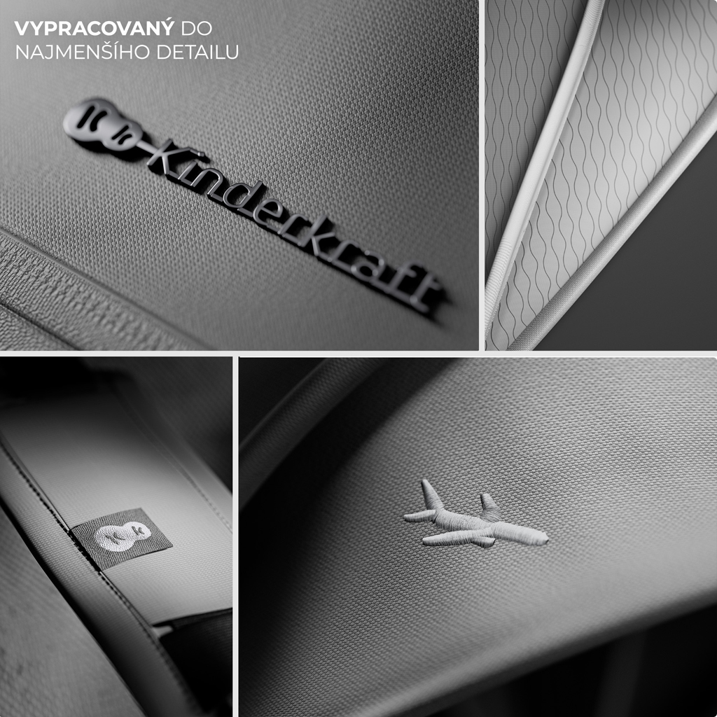 KINDERKRAFT SELECT Kočárek sportovní Pilot 2 Grey