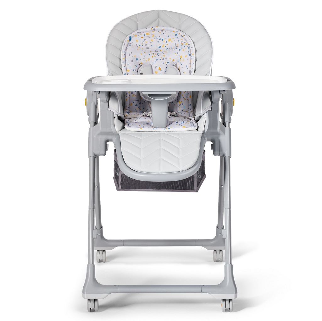 KINDERKRAFT SELECT Židlička jídelní Lastree Grey, Premium