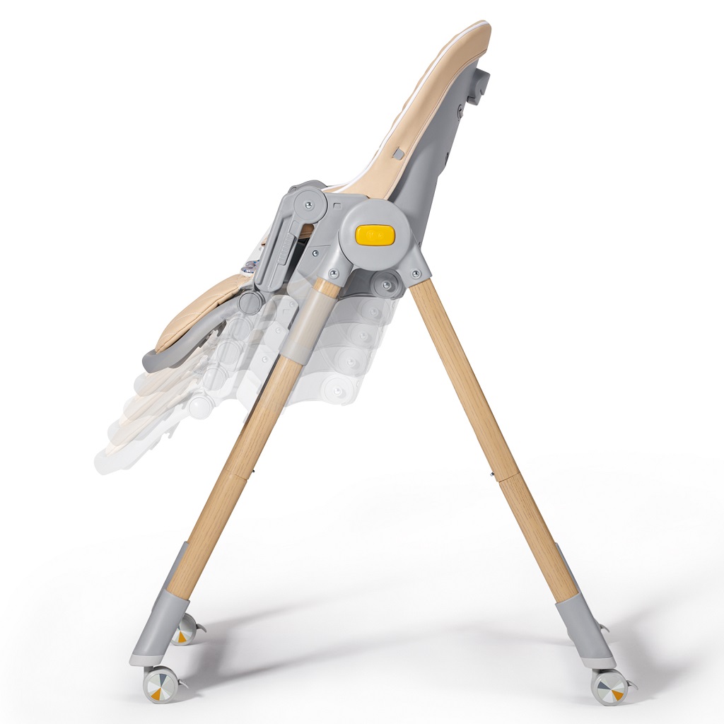 KINDERKRAFT SELECT Židlička jídelní Lastree Wood, Premium