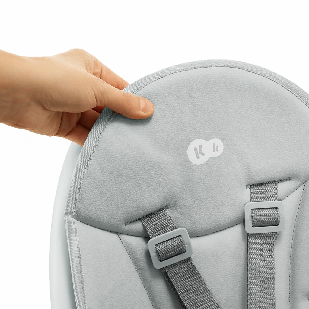 KINDERKRAFT Židlička jídelní Dinnly 2v1 Grey