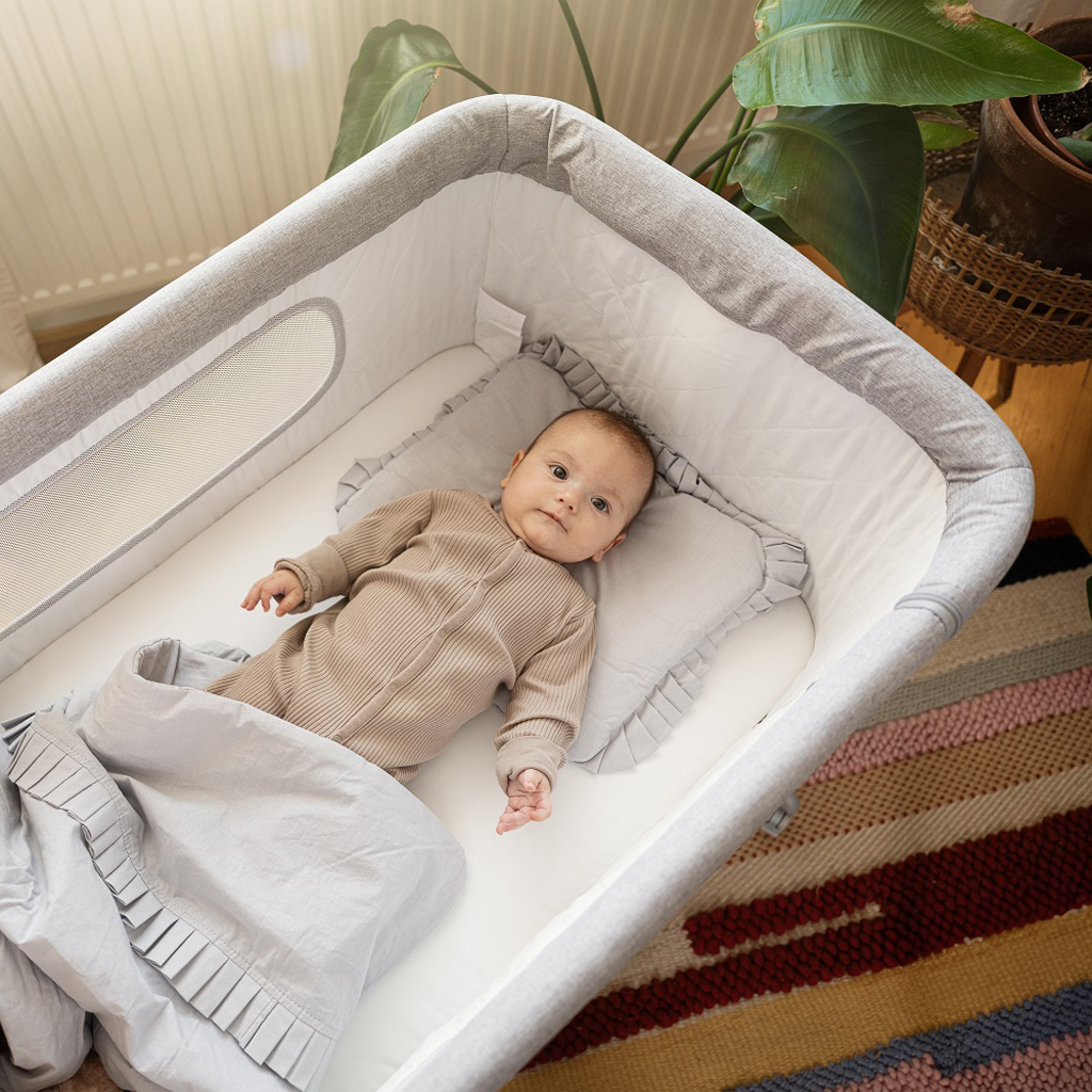 KINDERKRAFT Židlička jídelní Dinnly 2v1 Grey