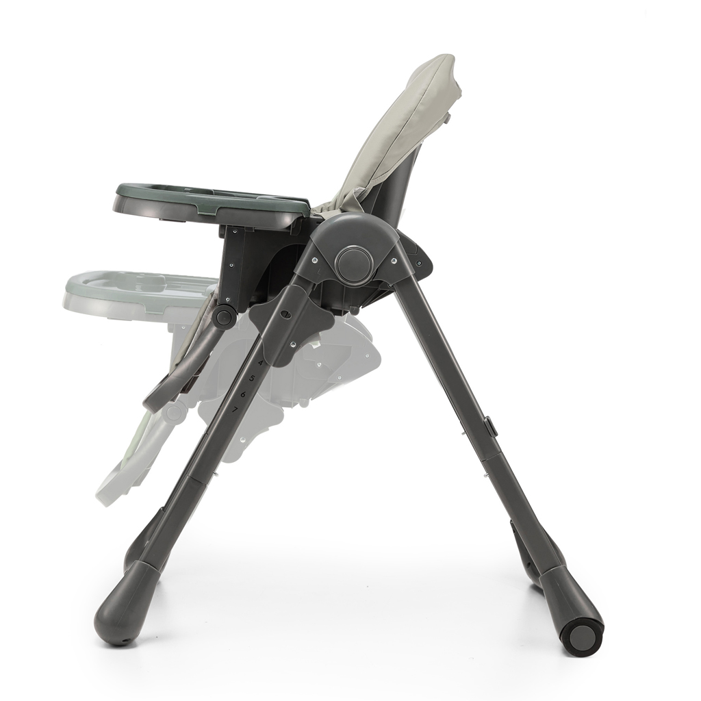 KINDERKRAFT Židlička jídelní Tummie grey