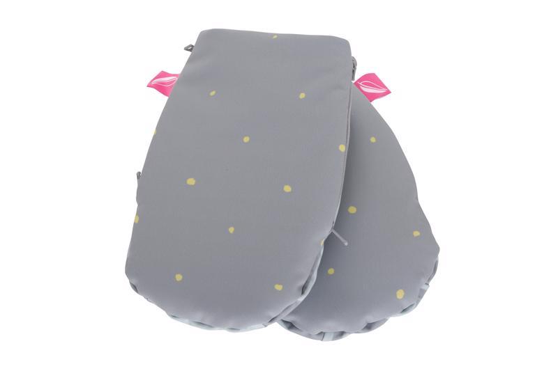 MOTHERHOOD Rukavice na kočárek Softshell Boats Mint 1 pár