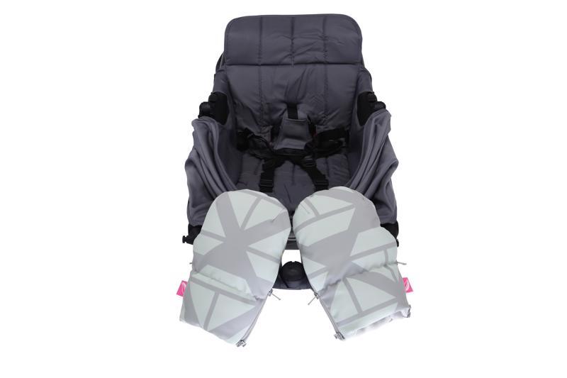 MOTHERHOOD Rukavice na kočárek Softshell Boats Mint 1 pár