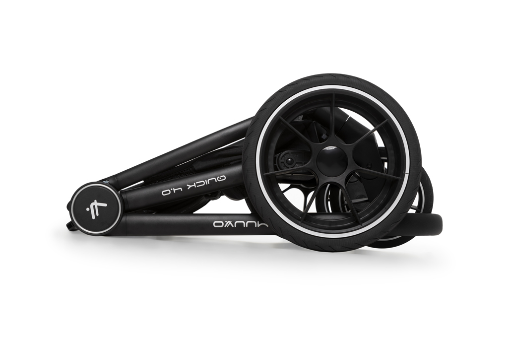 MUUVO Kočárek kombinovaný Quick 4.0 Iron graphite set 2v1