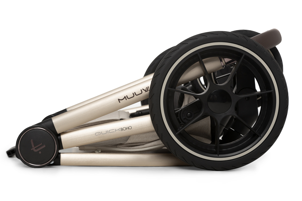 MUUVO Kočárek kombinovaný Quick Boho Brown set 2v1