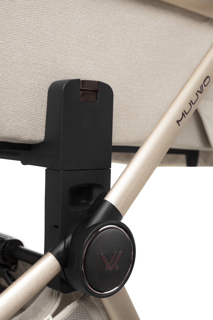 MUUVO Kočárek kombinovaný Quick Boho Brown set 2v1