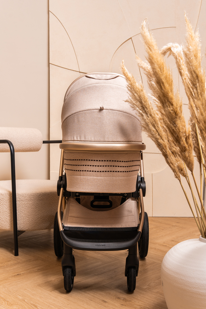 MUUVO Kočárek kombinovaný Quick Boho Brown set 2v1