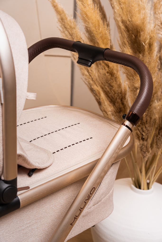 MUUVO Kočárek kombinovaný Quick Boho Brown set 2v1