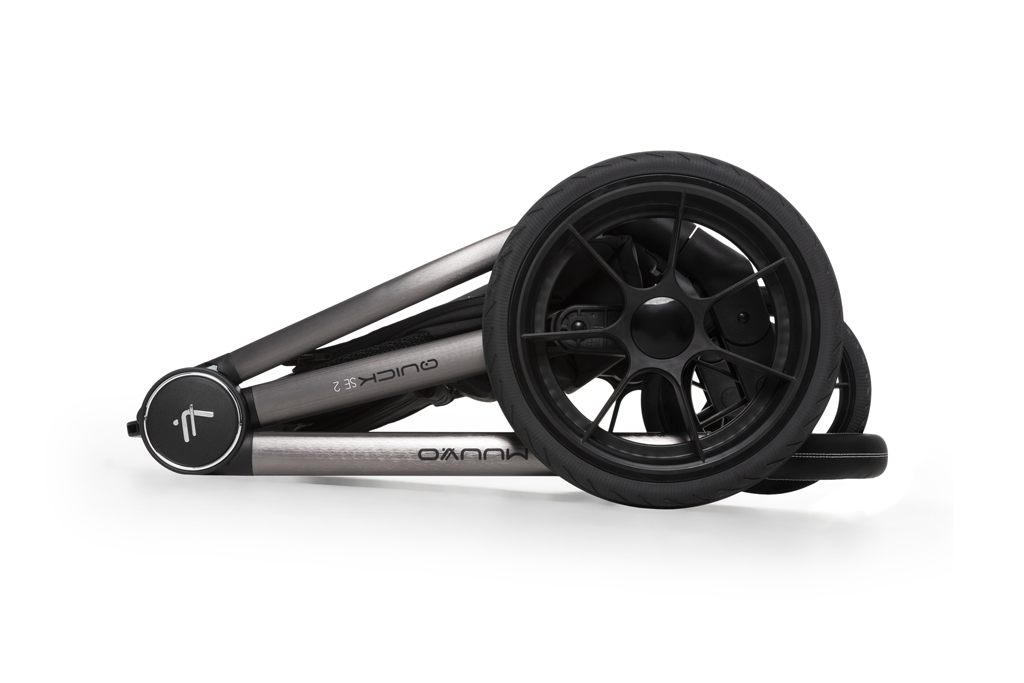 MUUVO Kočárek kombinovaný Quick SE 2 Diamond graphite set 2v1