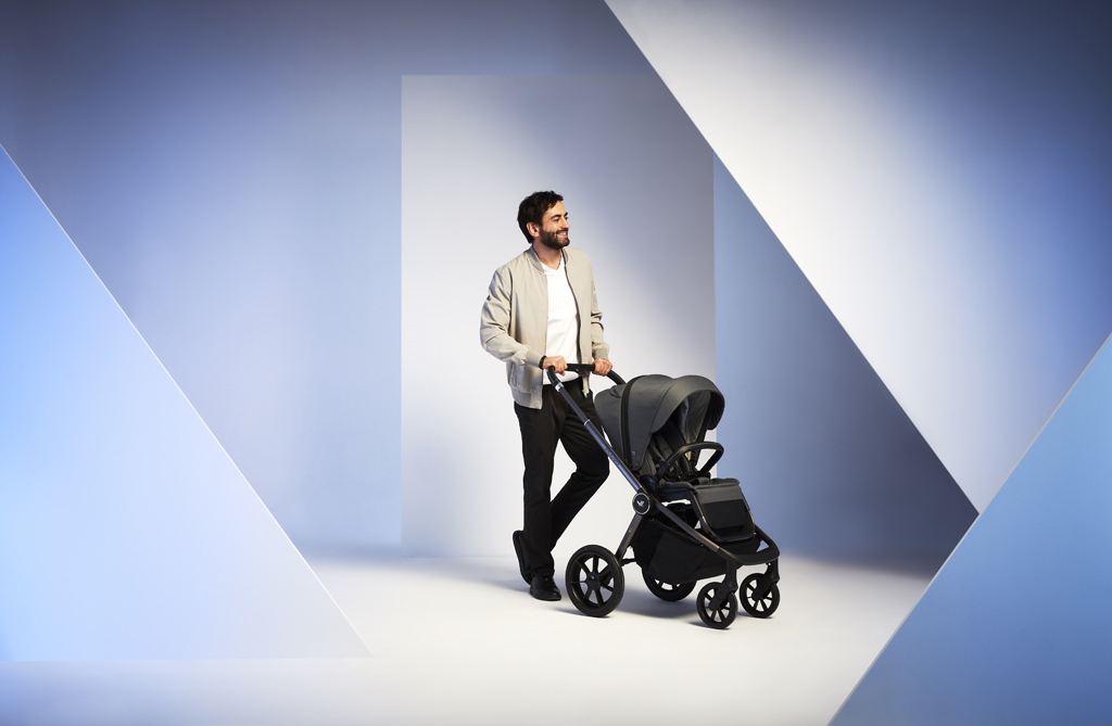 MUUVO Kočárek kombinovaný Quick SE 2 Diamond graphite set 2v1