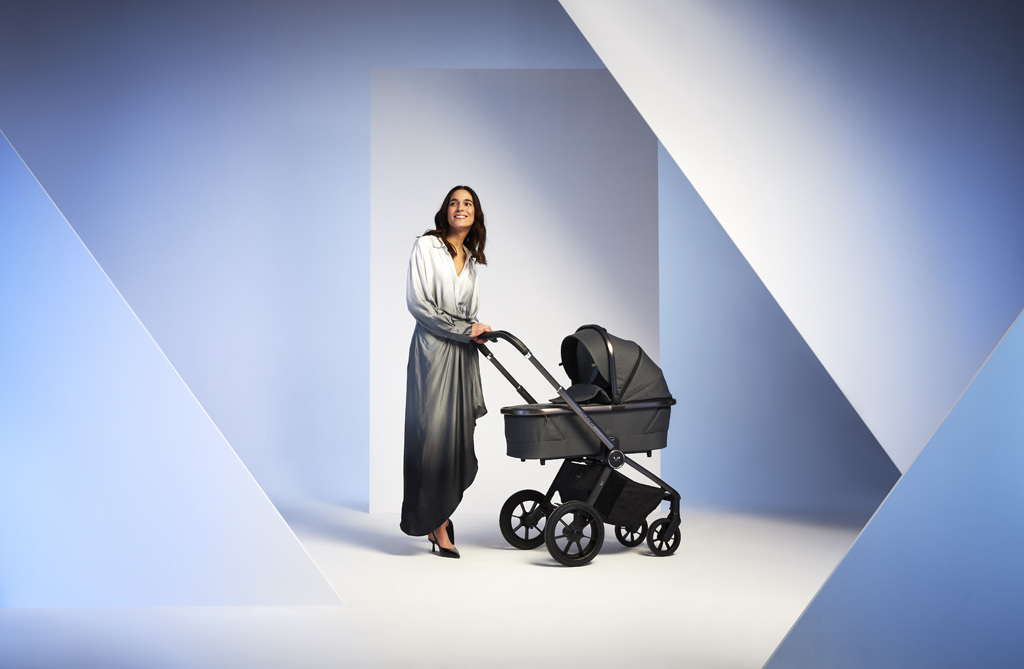 MUUVO Kočárek kombinovaný Quick SE 2 Diamond graphite set 2v1