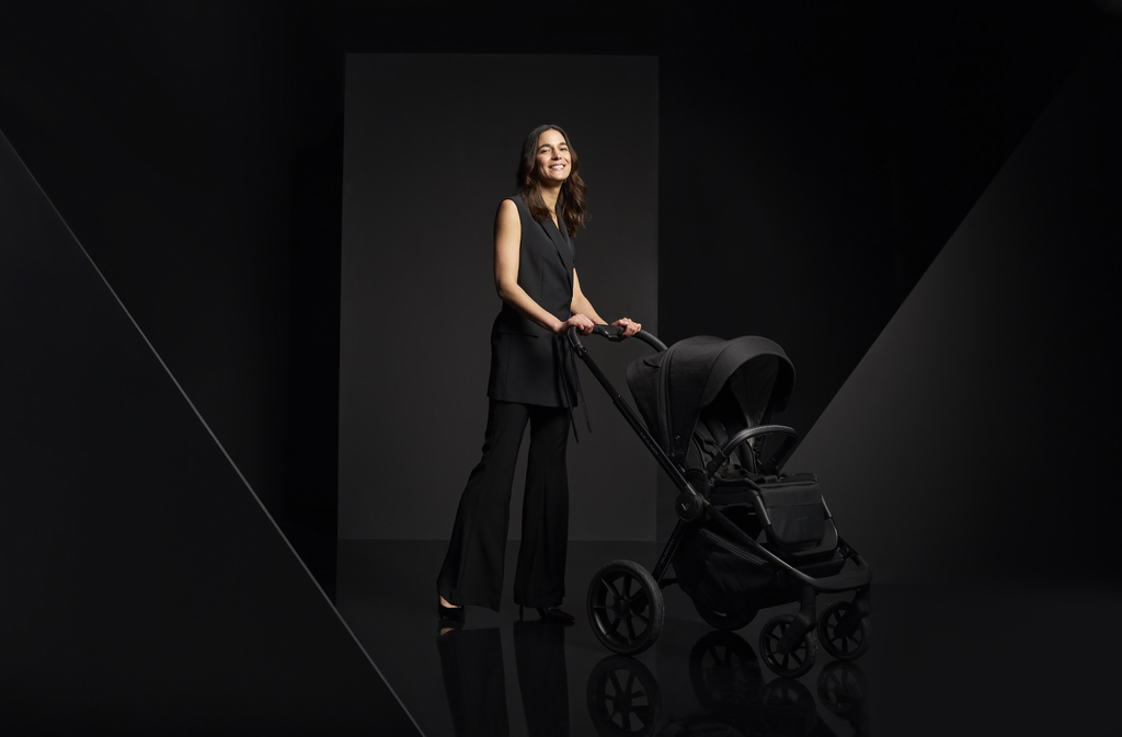 MUUVO Kočárek kombinovaný Quick SE 2 Chromium black set 2v1