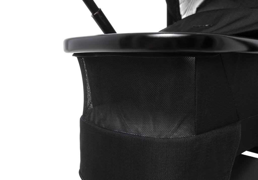 MUUVO Kočárek kombinovaný Quick SE 2 Chromium black set 2v1