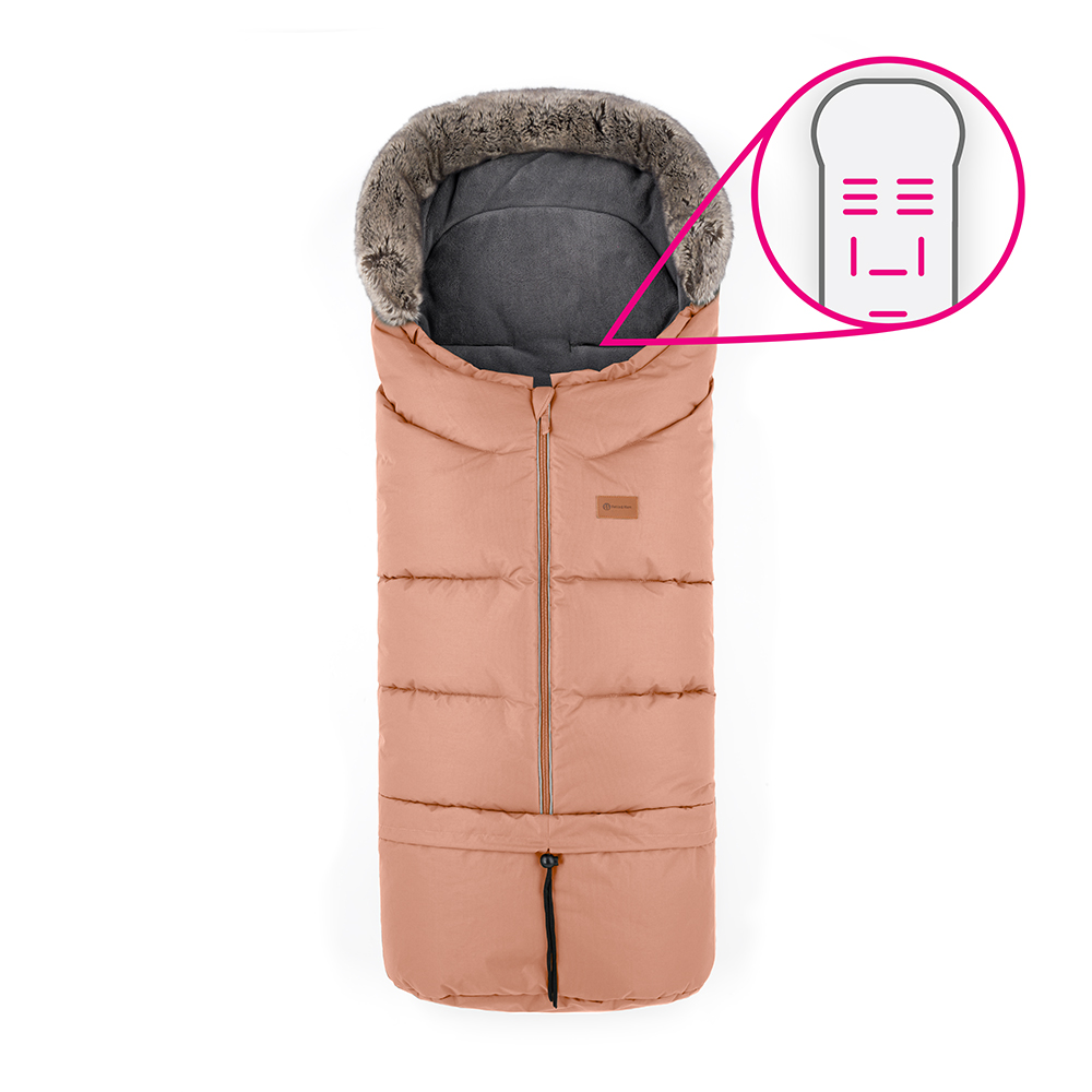 PETITE&amp;MARS Fusak 4v1 Arctic Horizontal Pastel Peach