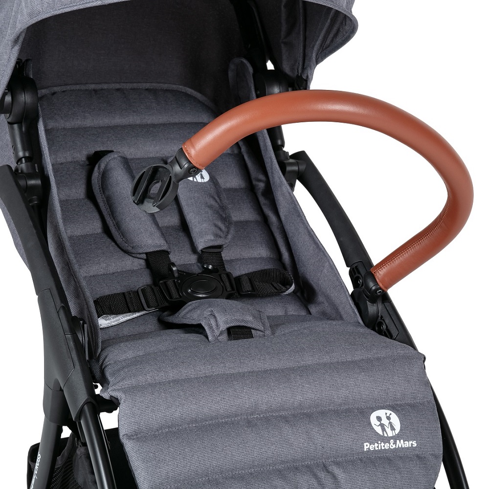 PETITE&amp;MARS Kočárek sportovní Cross Anthracite Blue