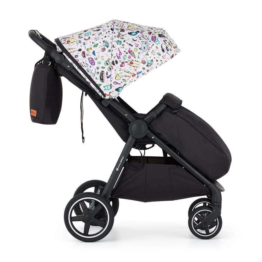 PETITE&amp;MARS Kočárek sportovní Royal3 Black Limited100 Tattoo