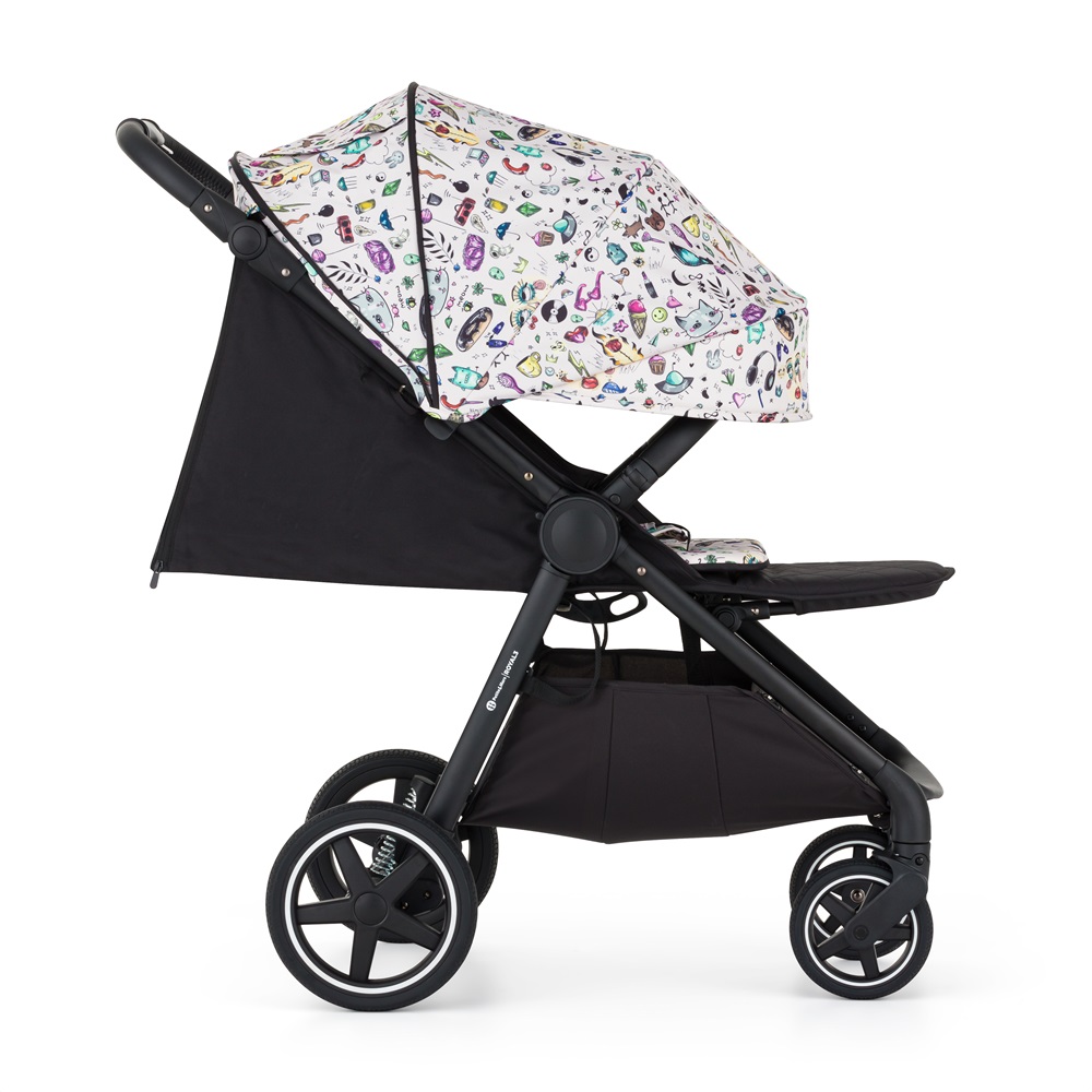 PETITE&amp;MARS Kočárek sportovní Royal3 Black Limited100 Tattoo