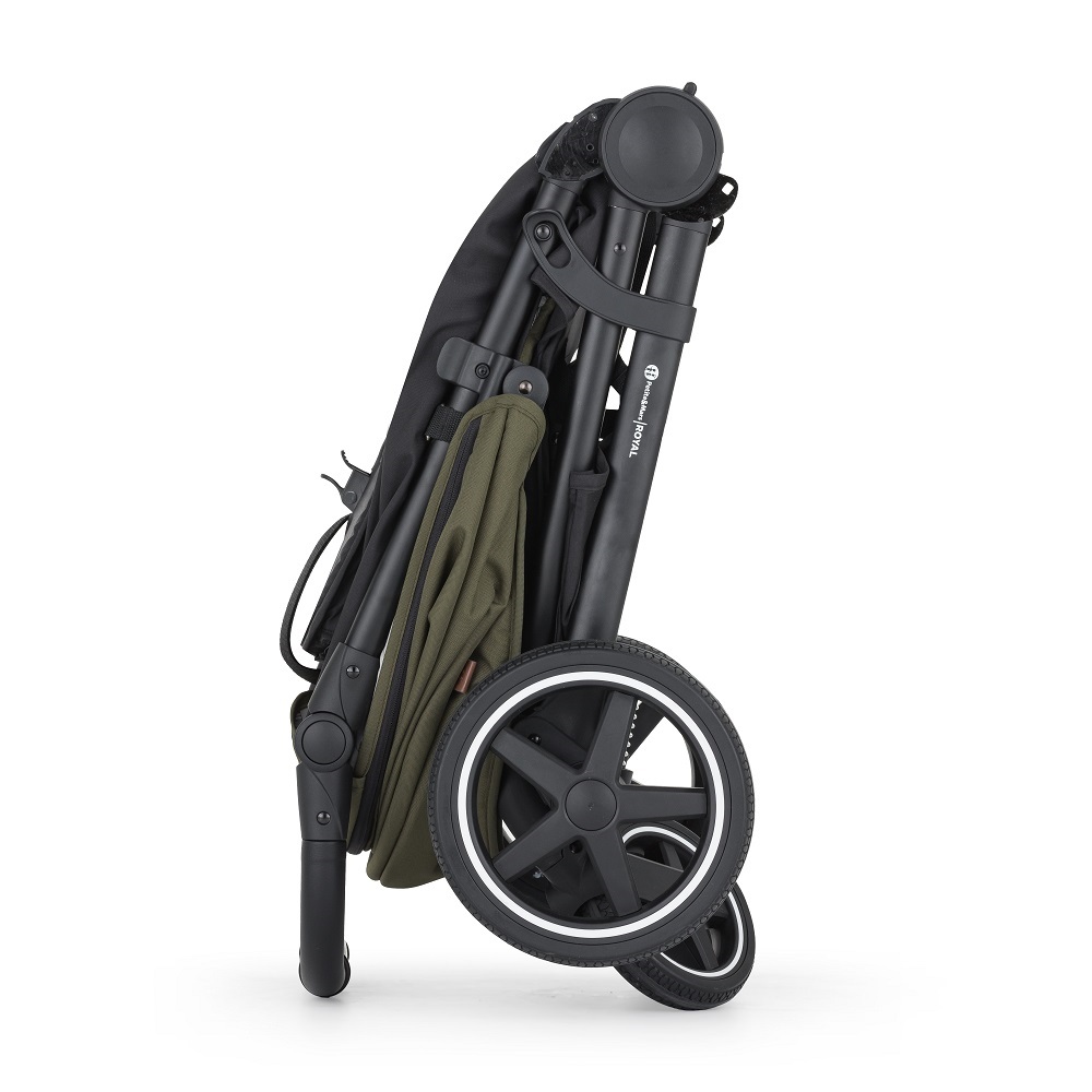 PETITE&amp;MARS Kočárek sportovní Royal3 Black Mature Olive