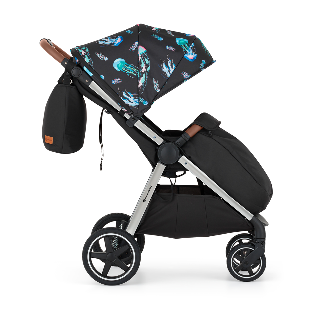 PETITE&amp;MARS Kočárek sportovní Royal3 Silver Limited100 Jellyfish