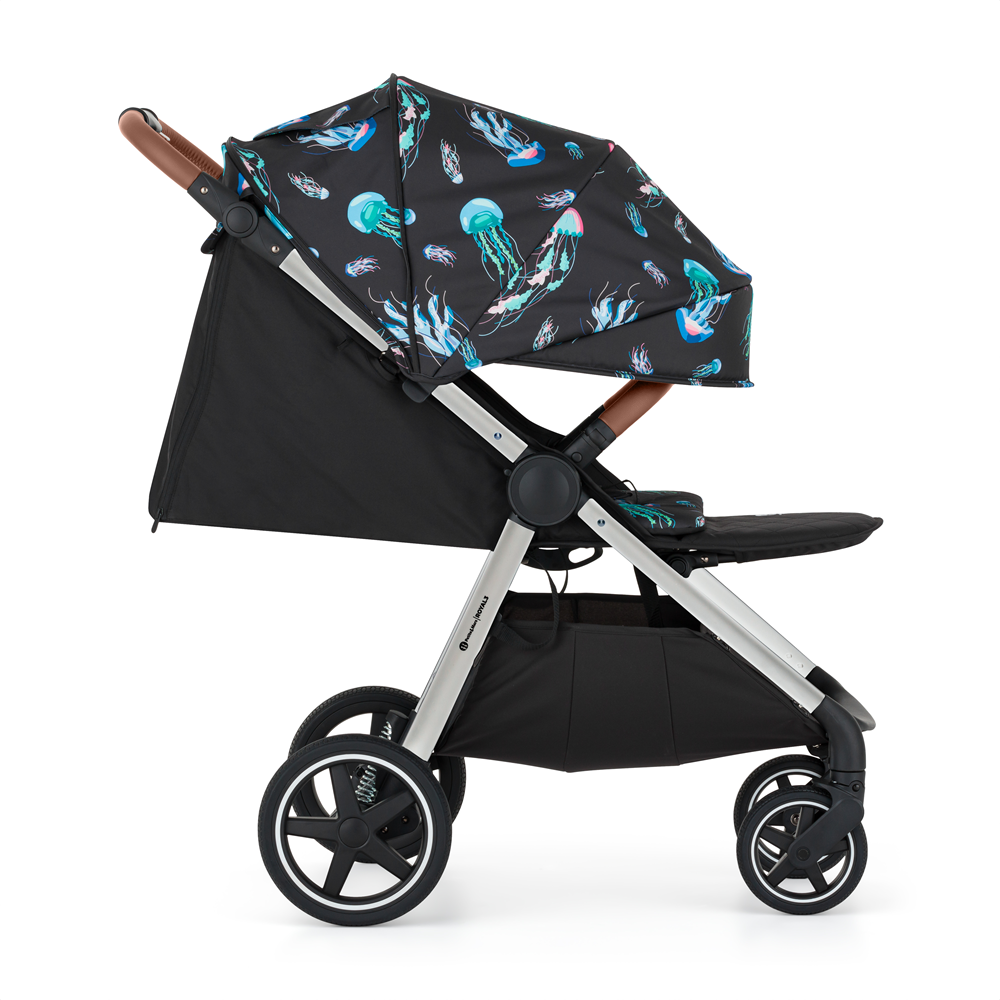 PETITE&amp;MARS Kočárek sportovní Royal3 Silver Limited100 Jellyfish