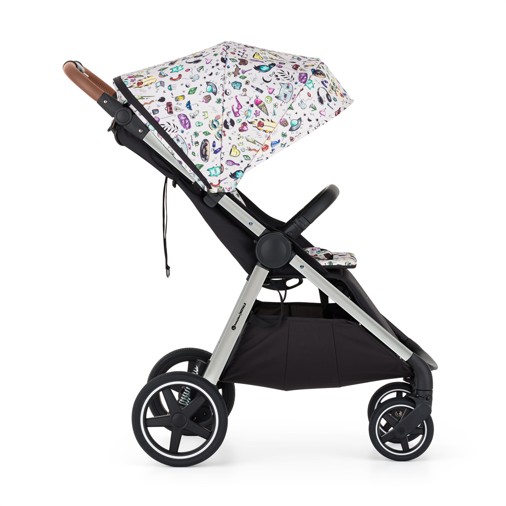 PETITE&amp;MARS Kočárek sportovní Royal3 Silver Limited100 Tattoo