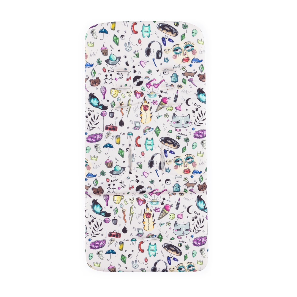 PETITE&amp;MARS Kočárek sportovní Royal3 Silver Limited100 Tattoo