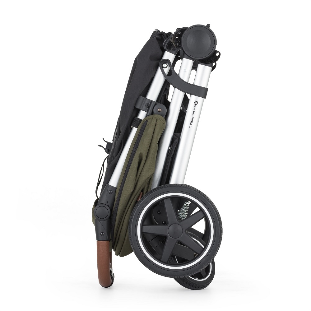 PETITE&amp;MARS Kočárek sportovní Royal3 Silver Mature Olive