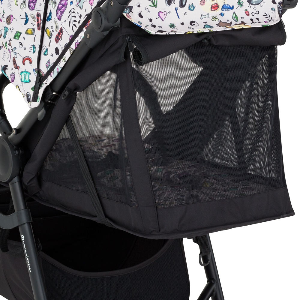 PETITE&amp;MARS Kočárek sportovní Royal3 Silver Mature Olive